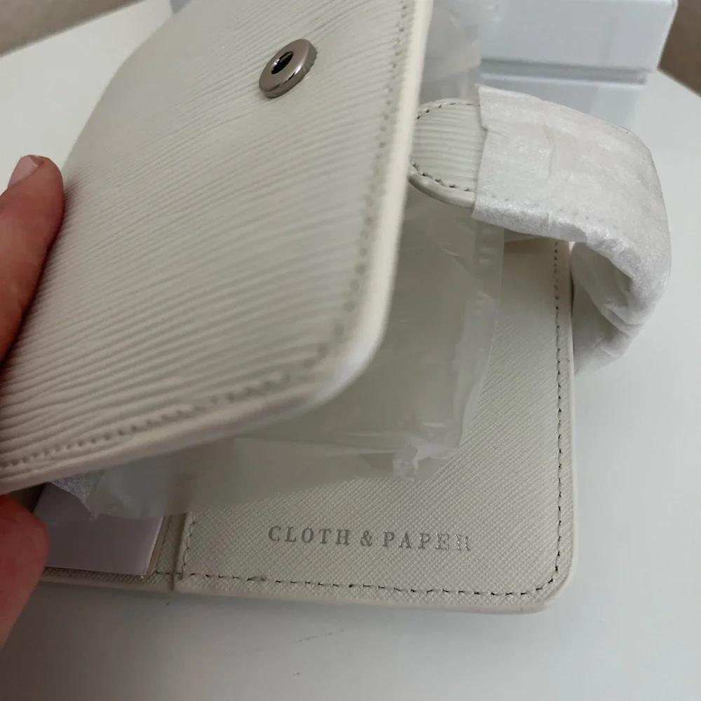 Cloth and Paper Pocket Leather Agenda